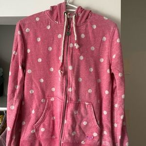 Roxy polka dot sweater